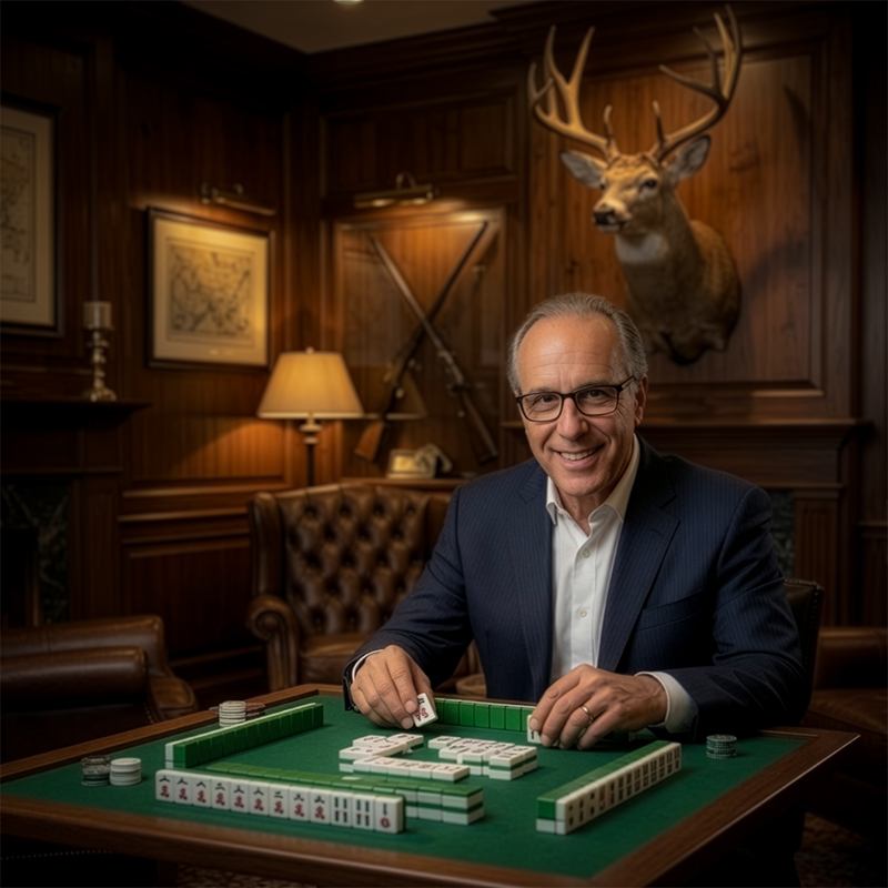 David Feldman, founder of Manly Mahjong